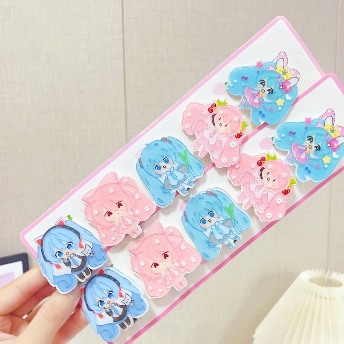 Hair Clips - Pince à cheveux Hatsune Miku, pince