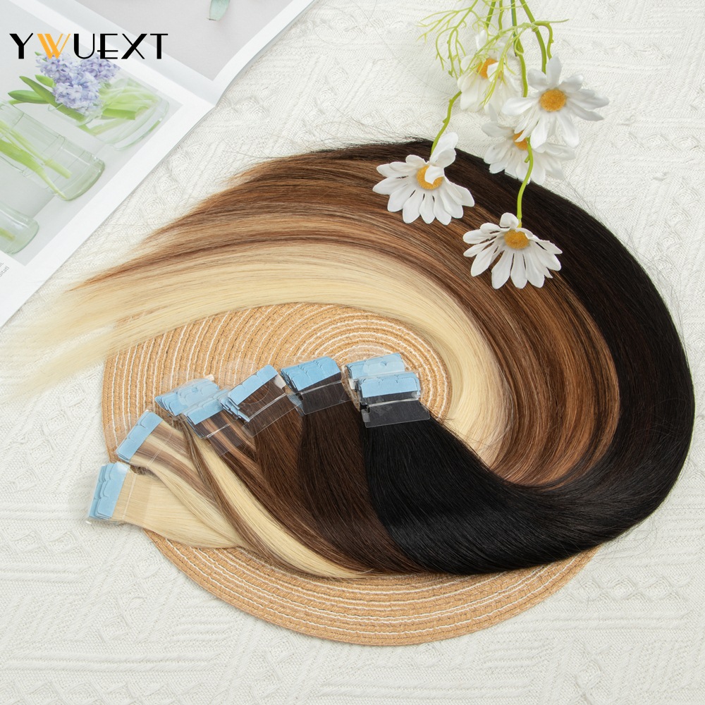 YWUEXT Mini ruban adhésif dans - Invisible Tape In Extensions Real Hair avis et prix