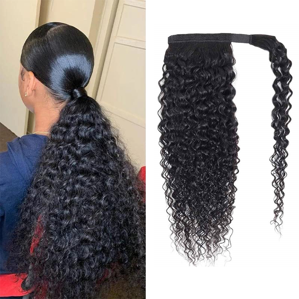 Extension de queue de cheval b - Seamless Clip In Hair Extensions Human Hair avis et prix