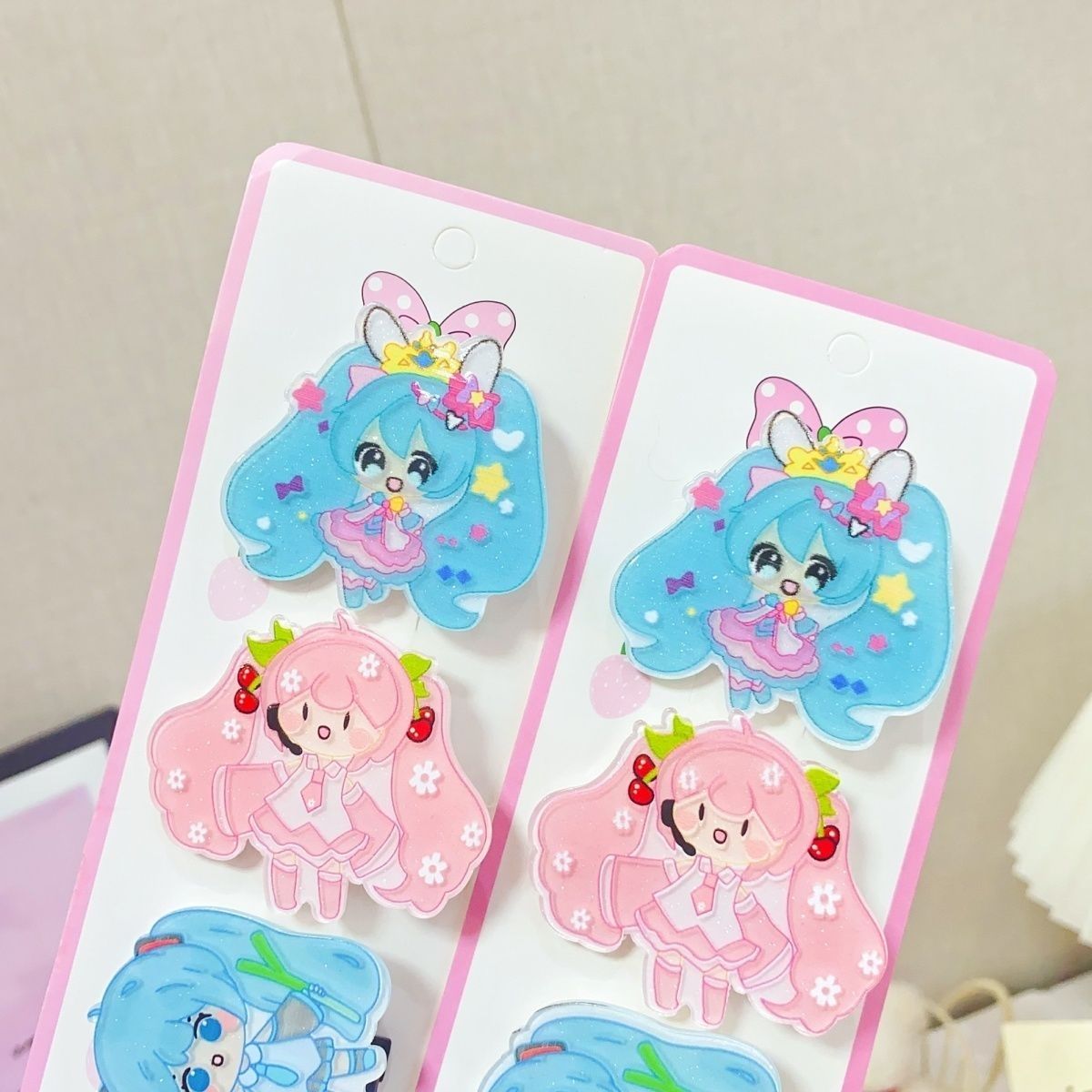 Pince à cheveux Hatsune Miku,  - Hair Clips avis et prix