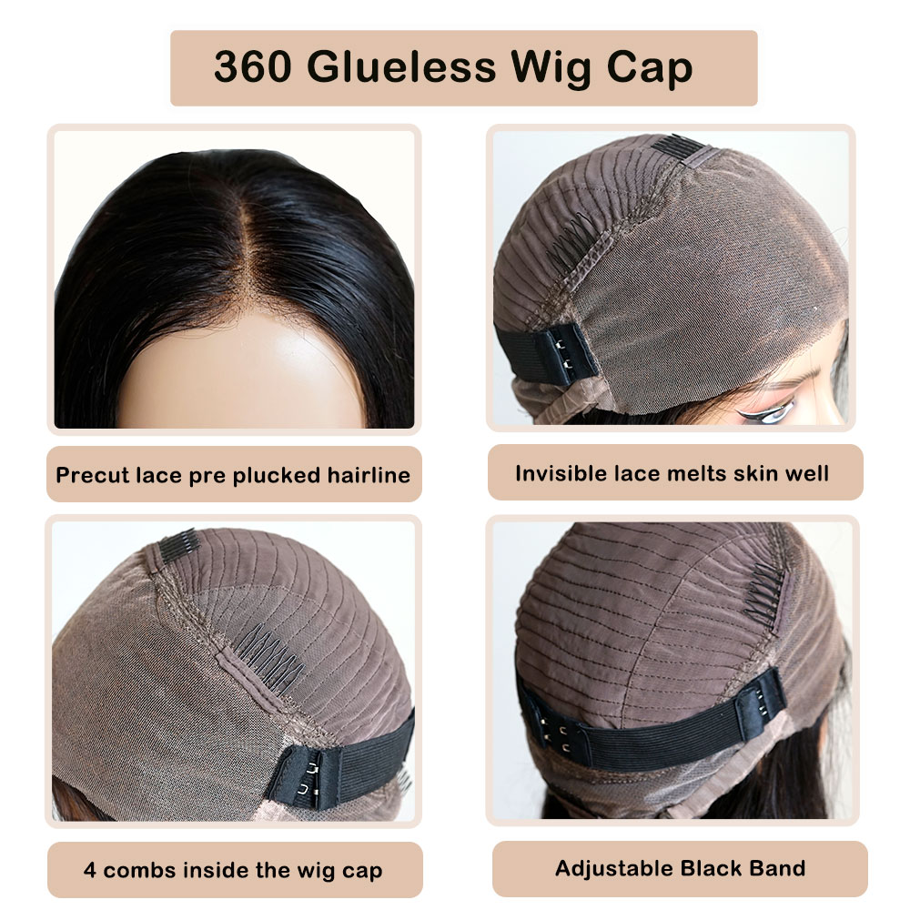 Perruque brésilienne en cheveu - Human Hair Wigs avis et prix